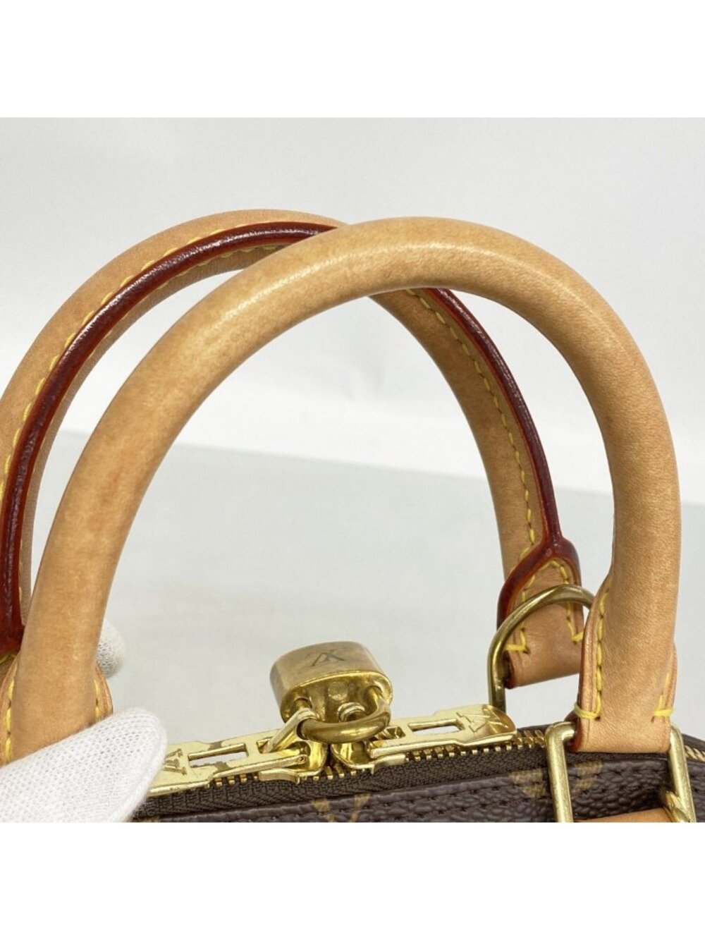 Louis Vuitton Handbag Monogram Alma BB Brown Multicolor 2-Way Bag Yayoi Kusama - Picture 8 of 10